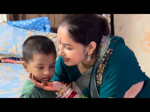 Aarsh is playing with Balu happy Raksha Bandhan, everyone