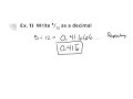 Terminating and Repeating Decimals Explained