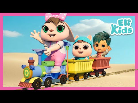 Toy Train MEGA Fun | Eli Kids Song