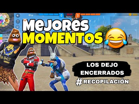Encerrando a jugadores con PAREDES en FREE FIRE | Mejores Momentos 🤣