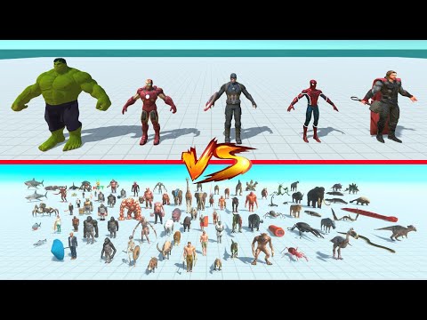 Marvel vs All Factions - Animal Revolt Battle Simulator