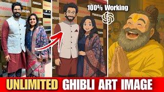 How to Create Ghibli Art Images 100% Free | Cartoon Style Photo Editing | Chatgpt Ghibli Art
