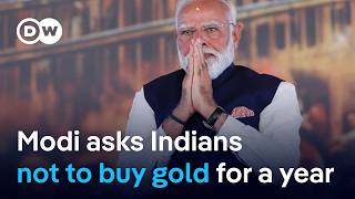 YouTube video thumbnail: India's PM Modi Calls on Indians to Make Drastic Sacrifices