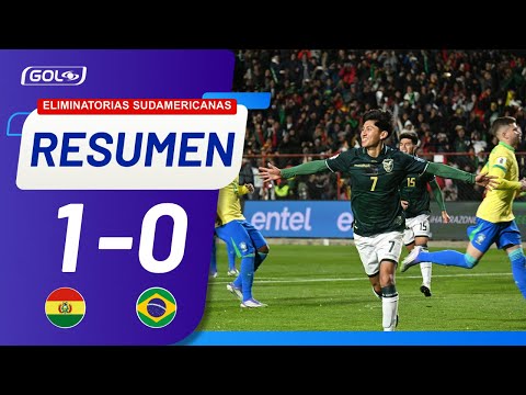RESUMEN l Bolivia 1-0 Brasil l Eliminatorias Sudamericanas