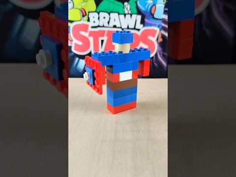 Капитан Америка из ЛЕГО! Lego Самоделка #shorts