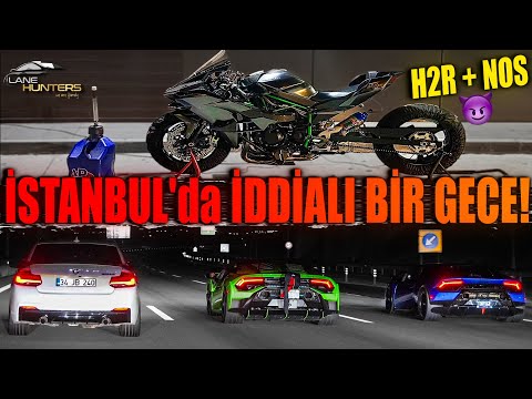 İstanbul'da Yer Yerinden Oynadı❗️🏁| 2500+HP Lambo, Kawasaki H2R+NOS, 1200+HP BMW B58 (MEYDAN OKUDU)