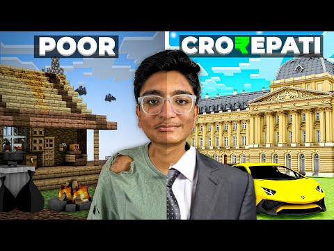 How I Became CROREPATI in this Minecraft SMP!🤑