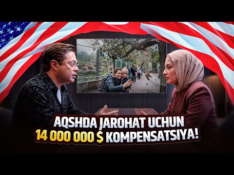 AQSHDA JAROHAT UCHUN 14 000 000 $ KOMPENSATSIYA
