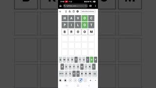 Wordle in a minute! (8 July 26) #speedsolving #wordgames #words