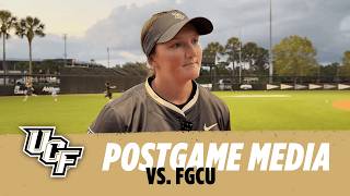 UCF Softball Postgame Media 3/25