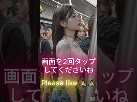 🇯🇵_混雑した地下鉄 !! 서울 혼잡한 지하철 #aiart #subway #short #metro