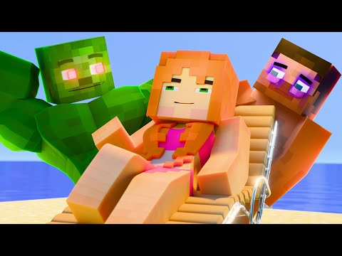 The minecraft life | Top 5 STORY | Minecraft animation