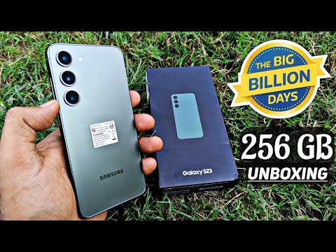 Samsung S23 256GB Unboxing || Flipkart BBD Sale 2024 