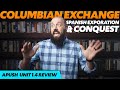 Exploring the Impact of the Columbian Exchange and Spanish Conquest