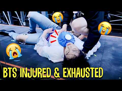 BTS Injured, Exhausted And Sick After The Spotlight