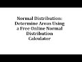 Normal Distribution Probability Problems