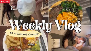 Weekly Vlog || Slow Days at Home With My Newborn 🤍