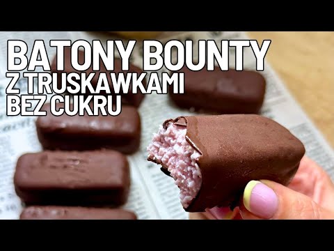 🥥🍓Przygotuj Zdrową Wersję Bounty z Truskawkami