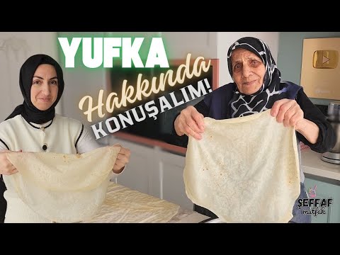 60 Yıllık Tecrübe İLE Yufka HAKKINDA KONUŞALIM🤗Annemle Taze Yufka