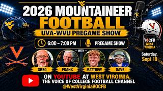 WVU-UVA PREGAME SHOW w Guest DAVE GORBY