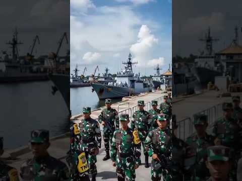 Indonesia Tidak Main-main Kerahkan Kapal Tempur‼️🤯