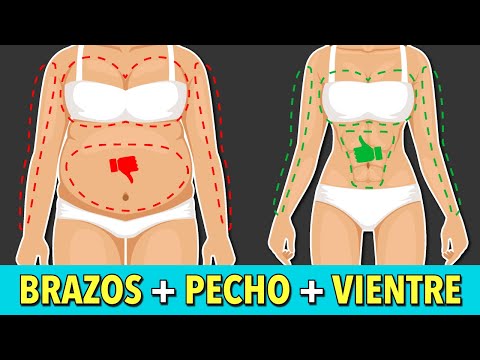 ENTRENAMIENTO BRAZOS, PECHO Y ABDOMEN DELGADOS - LOS 10 MEJORES EJERCICIOS