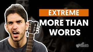 Videoaula More Than Words (aula de violão completa)