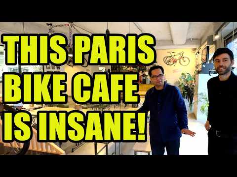 Paris´s COOLEST Bike Cafe!