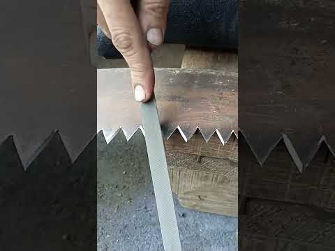 Saw Sharpening by Hand | Saw Restoration