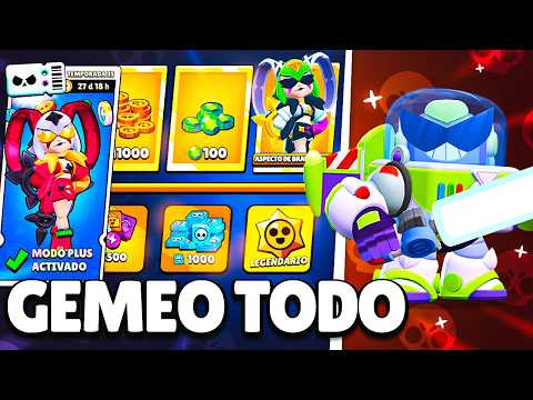 COMPRO TODO el *NUEVO BRAWL PASS* y PRUEBO a SURGE LIGHTYEAR y MELODIE POPSTAR