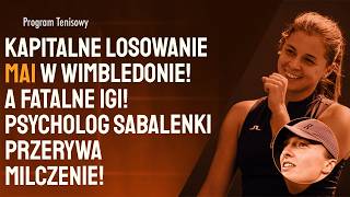 Takiego losowania Chwalińska nie miała nigdy! Dlatego pech u Świątek! Trener zdradza ws. Mai!!