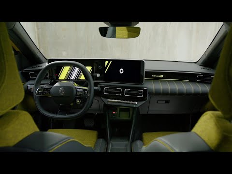 Renault 5 E-Tech Electric Interior Design in Iconic version