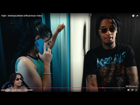 Reacting To My NEW Song Flight - SheKeepCallinMe (Official Music Video)!🔥🔥