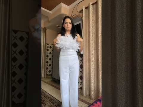 Tried Off-Shoulder Jumpsuit ✨ | Myntra Finds #shorts #shubnandufamily