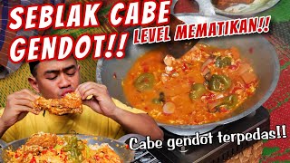 MUKBANG SEBLAK CABE GENDOT ALA ANAK KOSAN!!
