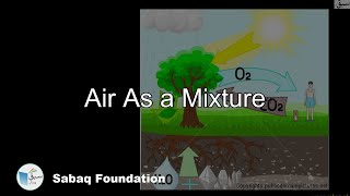 Air As a Mixture