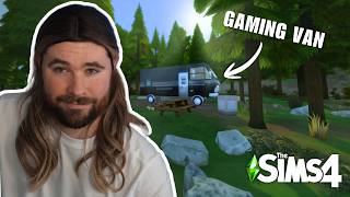 Building a Livable Gaming Van in the Sims 4