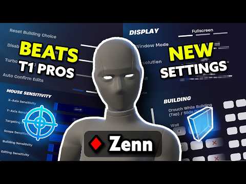 Zenn Finally REVEALS His Fortnite Settings! (Beat Peterbot with These Settings)