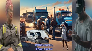 Unexpected Drama at Charlotte Truck Stop: Our Wild Experience with Towing and Rules! #pinkiedabney 