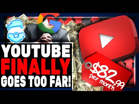 Youtube BLASTED For INSANELY GREEDY New Change! MASSIVE Price Increases For Christmas Streaming DEAD