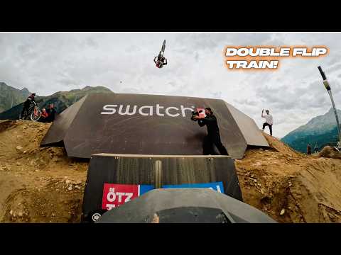 DOUBLE BACKFLIP Train bei den SWATCH NINES 2024!