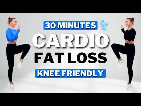 🔥30 Min CARDIO FAT LOSS🔥No Jumping🔥No Squats/Lunges🔥Easy Exercises To Lose Fat🔥