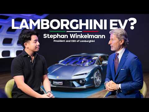 Lamborghini จะเลิกทำเครื่อง V12 กับ Stephan Wingkelmann (CEO Lamborghini)  !!