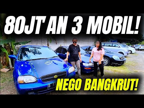 NEGO BANGKRUT‼️ 80jt'an dapet 3 mobil di Garasi Om Andre!