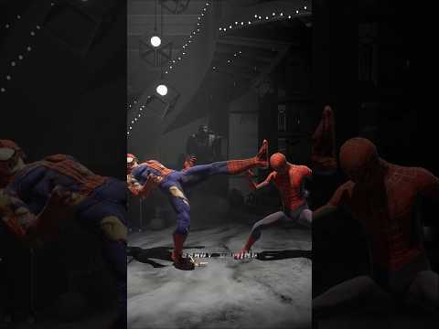Spiderman vs spiderman 🔥 #shorts #mk1 #spiderman