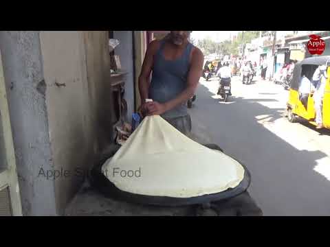 King of Rumali Roti In hyderabad Old City || Apple Street Food