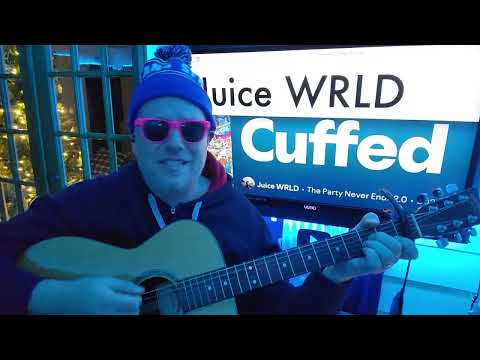 How To Play Cuffed - Juice WRLD Guitar Tutorial (Beginner Lesson!)