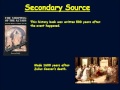 Exploring Primary and Secondary Sources in History