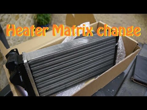 HOW TO: Heater Matrix Change | Peugeot 206