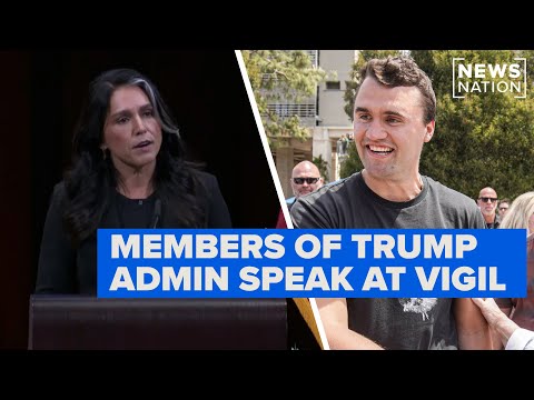YouTube video thumbnail: Charlie Kirk Honored at Washington DC Prayer Vigil